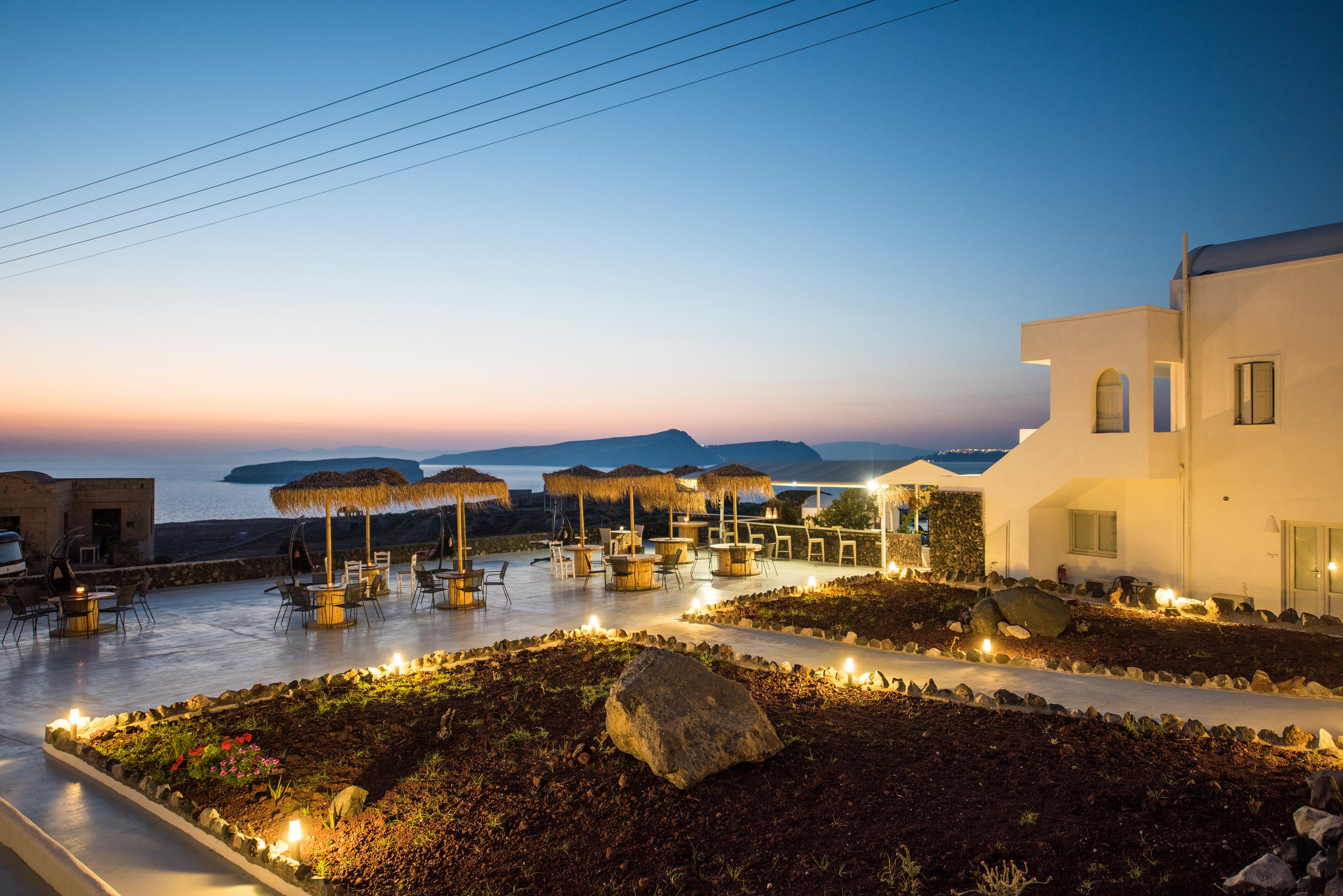 Hotel Sunset Faros Akrotírion Exterior foto
